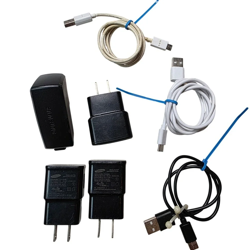 Samsung Wall Charger Lot 4 Blocks 3 ETA-U90JBE ETA0U61JBE Micro-USB‎ USB-C Z4